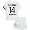 Maglia ufficiale Paris Saint Germain Juan Bernat 14 Trasferta 2021-22 per Bambino